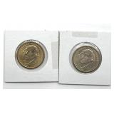 (2) George Washington Presidential Dollars