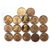 (17) Wheat Cents XF-AU