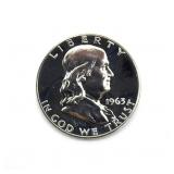 1963 Franklin Half Dollar Proof