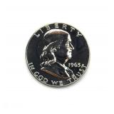 1963 Franklin Half Dollar Proof