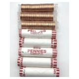 (8) Rolls of 2009 Lincoln Cents