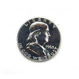 1963 Franklin Half Dollar Proof