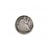 1838 Seated Liberty Half Dime