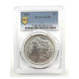 1889 Morgan Dollar, PCGS Graded AU58