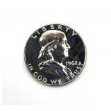1962 Franklin Half Dollar Proof