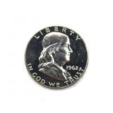1962 Franklin Half Dollar Proof