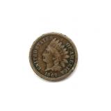 1862 Indian Head Cent