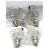 (5) NIP Mercedes Benz Hood Ornaments