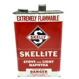 Vintage Skelly Skellite Gallon Can