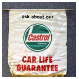 Vintage Castrol Motor Oil New Car Life Guarantee