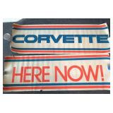 Vintage Corvette Here Now Posters 74' x 24'