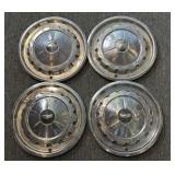 (4) 1957 Chevrolet Hubcaps
