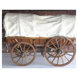 Vintage Wood Covered Wagon 26' x 12' x 18'- top