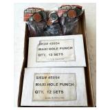 Maxi Hole Punch Sets and 2' Aluminum Oxide
