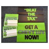 Vintage Chevrolet LUV Posters 46' x 35' and