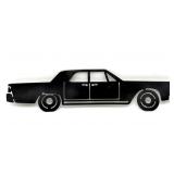 Lincoln Continental Metal Cutout 15.5'