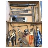 Tin Snips, Clamps, Auto Body Hammer, Rasps, and