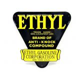Ethyl Gasoline Corporation Metal Sign 15.5'