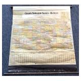 Vintage Cram's Superior Series Kansas Retracting