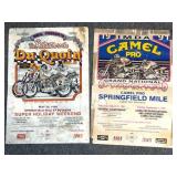 (2) Vintage IMDA Posters Du Quoin Mile and
