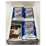 Opened 1991 Upper Deck Baseball Cards- all