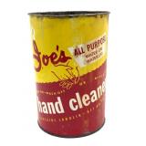 Vintage Joe's Hand Cleaner Metal Can 8'