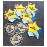 Vintage Chevrolet Die Cut Signs : Your Money's