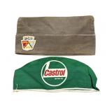 Vintage Castrol Motor Oil Cap and Vintage Cap