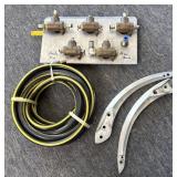 Fender Struts, 3/8' Hose, and Mounted Valves