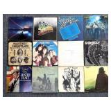 (12) Record Albums : Rolling Stones, James