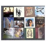 (12) Record Albums : Fleetwood Mac, The Eagles,