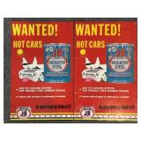 (2) Vintage JB Quality Radiator Cool Posters 14'