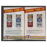 (2) JB Quality Tune-Up Posters 14' x 22'