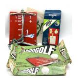 Vintage Lawngolf Game and Spalding Golf Deluxe