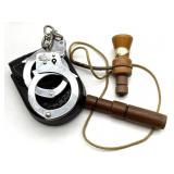 Handcuffs in Leather Holster, EJ Sceery Varmint