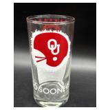 Vintage 1972 University of Oklahoma Sooners Glass