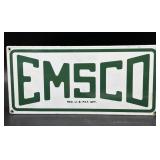 EMSCO Porcelain Sign 13' x 6'