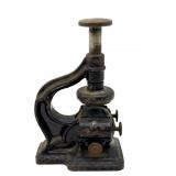 Vintage Date Stamp 7' Tall