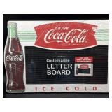 Coca-Cola Letter Board 22' x 15'