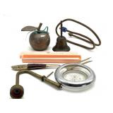 Siam Serving Fork, Plastic Chopsticks in Case,