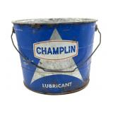 Vintage Champlin Lubricant Bucket 12.5' x 10.5'