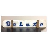 (2) Fuel Pump Glass Plates 'Deluxe' - 3 1/2' x 21'