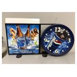 Pepsi Clock 18' and Bud Light Diplay