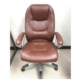 Brown Oversized Office Chair