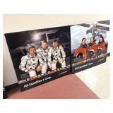ISS Expedition Crew Print 36'x36', Mission 1&2