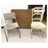 Folding Card Table & (2) Chairs