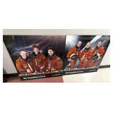 ISS Expedition Crew Print 36'x36', Mission 5&6