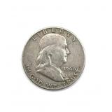 1960-D Franklin Half Dollar