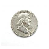 1963 Franklin Half Dollar
