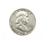 1958-D Franklin Half Dollar